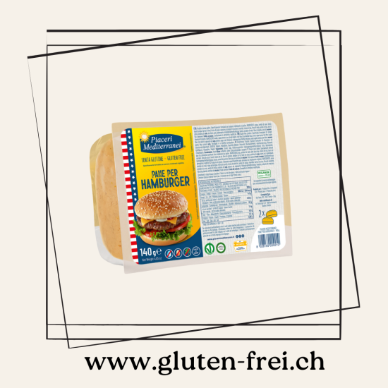 Hamburger Piaceri Mediterranei glutenfrei